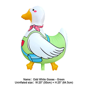 Fournisseur en gros de ballons en aluminium gonflables à l'effigie d'une oie marchant, accessoires de décoration pour baby shower et fêtes d'anniversaire d'enfants - Product Image 5