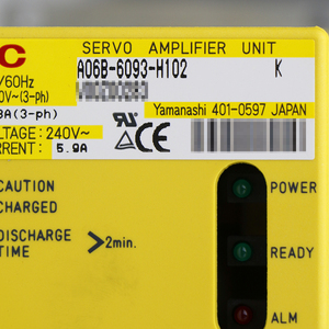 Fanuc A06B-6093-H102 servo khuếch đại mô-đun | ban đầu trong giá Cổ Phiếu (mới/sử dụng) - Product Image 2