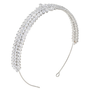 ROMANTIC Vente en gros <span class=keywords><strong>de</strong></span> bandeaux <span class=keywords><strong>de</strong></span> haute qualité, accessoires pour cheveux pour anniversaire, bal <span class=keywords><strong>de</strong></span> promo, diadèmes en zircon pour mariée, couronnes - Product Image 4