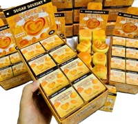 Blind Box Bread Blind Box Jouets anti-stress Squishy à remontée lente en PU, doux et compressibles, pour enfants, vente en gros
