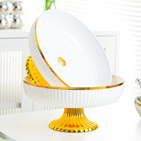 Luxe hoogwaardige plastic opbergbox voor gedroogd fruit, Tao merk, klassiek design, multifunctioneel voor woonkamer, salontafel en feestjes.
