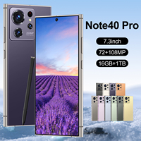 Nuevo Modelo Note 40 U TCL T602DL, Funda para Teléfono Móvil Desbloqueado, Teléfono de Hotel, Tablet PC Android 15 16GB+1TB