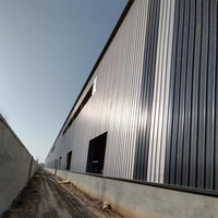 Almacén de Estructura de Acero Industrial Prefabricado de Diseño Industrial Personalizado con 2 Años de Garantía