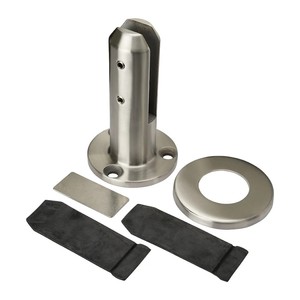 Spigot de <span class=keywords><strong>piscine</strong></span> en verre réglable en acier inoxydable 2205 de haute qualité pour balustrade de balcon extérieur - Product Image 4