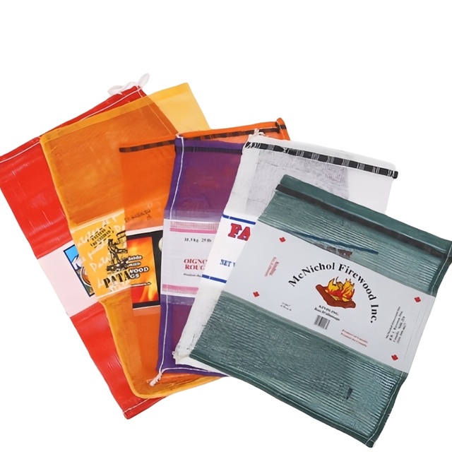 Leno Mesh Bag for Packing Onion Garlic Oranges Leno Mesh Bag for Vegetable Onion Bag Net
