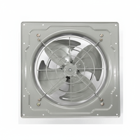 ROBOTECH Ventilateur axial mural industriel en fonte de 12 pouces, électrique, haute pression, haute pression statique, ventilation d'échappement, OEM ODM