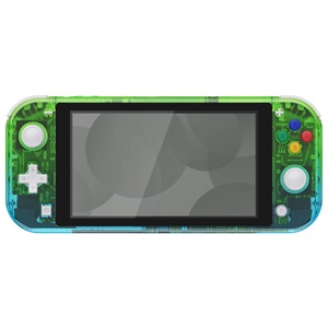 เคสเปลี่ยนทดแทนแบบใสไล่เฉดสีเขียวฟ้า NSL สำหรับ Nintendo Switch Lite - Product Image 4