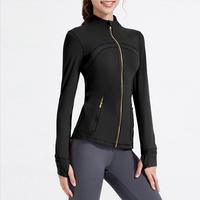 Conjunto de Chaqueta Deportiva para Mujer, de Secado Rápido, Corte Ajustado, con Cierre Completo, Ropa Deportiva Activa, Chaqueta de Yoga con Bolsillos, Envío desde Almacén en EE. UU.