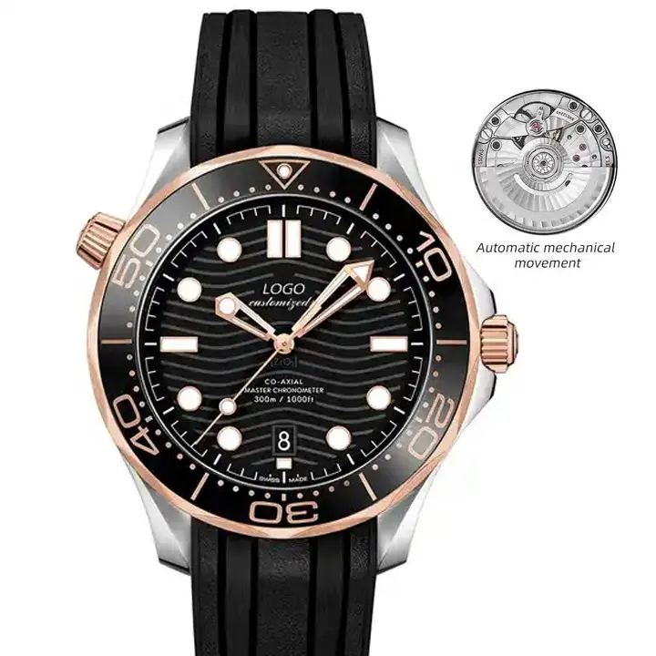 นาฬิกาแฟชั่นบุรุษโครโนกราฟกันน้ำนาฬิกากลไกจักรกลระดับไฮเอนด์สำหรับผู้ชายนาฬิกาหรูที่ถูกที่สุด