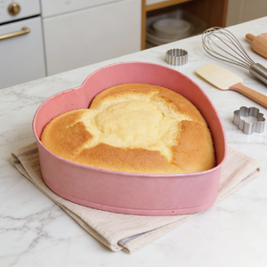 Moule à gâteau créatif en forme de cœur en <span class=keywords><strong>acier</strong></span> au carbone MIXWARES, écologique, avec fond amovible et système de verrouillage - Product Image 1