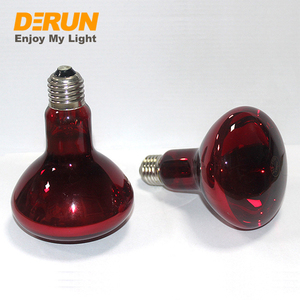Vật lý therepy đèn hồng ngoại chăm sóc sắc đẹp Đèn R125 E26 E27 bóng đèn đỏ 125W 150W 175W 250W động vật chăn nuôi ánh sáng, IR-R125 - Product Image 3