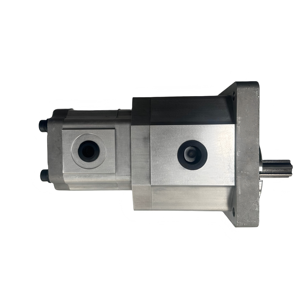 Pompe hydraulique double HuamaoCBQL-F550-F410CLHR. Usine de pompes à engrenages pour machines de forage en Chine. - Product Image 4