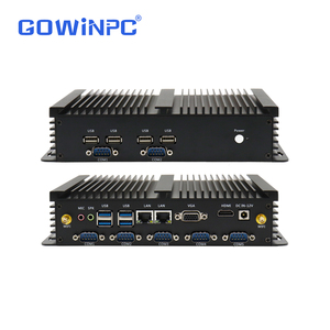 Mini PC Industrial sin Ventilador con Puerto LPT, Core i5/i7 de 6ª/7ª/8ª Generación, 6 Puertos COM, 6100U/7200U/8250U - Product Image 2