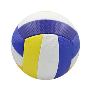 Goede Prijs Oem Merk Maat 5 Volleybal Voor Promotie Zwart Geel Tas Groen Rood Wit Sport Blauwe Bal Pvc Zeefdruk Grijs Rubber