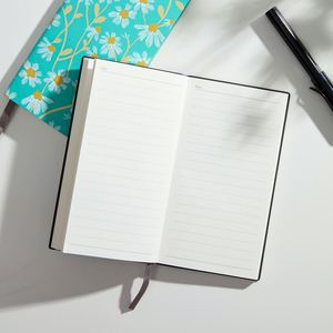 Carnet de planification quotidienne A6 en cuir de haute qualité, reliure cousue, 100 feuilles, coloré, pour usage scolaire, vente en gros - Product Image 2