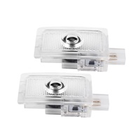 Luces con logotipo para puerta de coche, proyector LED de sombra, luces de bienvenida de cortesía para Dodge Avenger 2008-2014