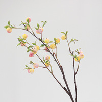 Groothandel hete verkoop Kunstmatige Blauwe Bes Tak Schuimbes voor Kerst Bruiloft Bloem Huisdecoratie