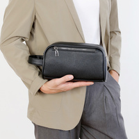 Harga Grosir Pabrik Tas Dompet Kulit PU Tahan Air Desain Mewah Dompet Pria