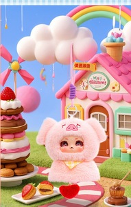 Peluche in vinile della <span class=keywords><strong>serie</strong></span> Fairy Tale Town, simpatico personaggio dei cartoni animati da collezione, ciondolo per zaino e ornamento da scrivania, all'ingrosso - Product Image 5