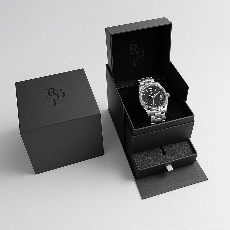 Luxury Rigid Cardboard Watch Gift Box