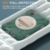 Pour Redmi Pad SE 8.7 "2024 Triple Couches Combo Étui Antichoc avec 360 Rotation Stand Épaule Ceinture