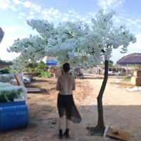 Chinesische Fabrik Günstige Kirschblüten-LED-Bäume Rosa Künstliche Innenbäume für Heim, Garten und Bürodekoration