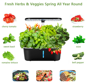 Kits de système de culture hydroponique 6 pods Petit <span class=keywords><strong>jardin</strong></span> intérieur dans la cuisine lampes de culture hydroponiques à led - Product Image 6