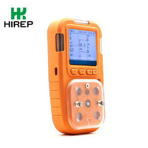 Hidrep penganalisa pompa reservasi tinggi, detektor kebocoran Gas portabel EX/O2/CO/H2S 4 dalam 1 dengan Pompa - Product Image 1