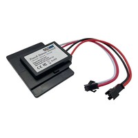 Interrupteur tactile 24V avec gradation à trois niveaux pour éclairage de miroir de salle de bain LED, commande à bouton unique, étanche, certifié CE