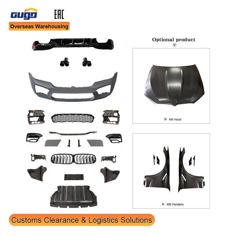 bmw g30 m sport bumper black