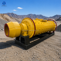 Broyeur à billes portable de grande capacité adapté à l'exploitation minière, capable de broyer le plomb, le manganèse, la ferraille, l'argent, l'aluminium et le zinc