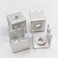 Terminal hexagonal en cuivre PCB-40M5, connecteur de circuit imprimé, pièces métalliques estampées pour base de fixation par rivetage