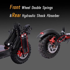 Trottinette Électrique Pliable Tout-Terrain Haute Puissance 48V en Alliage d'Aluminium WindChaser De <span class=keywords><strong>Ville</strong></span> Lectrique pour Commuter – Modèle Populaire - Product Image 4