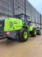 Machinerie de terrassement Lonking LG856T-E Mini chargeuse sur pneus diesel 423 kW Charge nominale 1 an de garantie