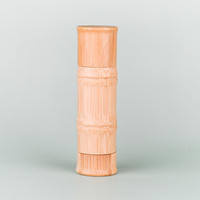 Emballage cosmétique en bambou naturel 3ml 5ml Tube à lèvres en bois de bambou pour baume à lèvres et rouge à lèvres
