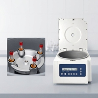 Centrifugeuse de laboratoire à rotor oscillant, mini centrifugeuse horizontale réfrigérée pour l'extraction de liquides, prix pour PRP
