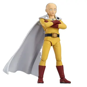 Figma 310 One Punch Man Saitama Action Figure Collectible Toy 15cm