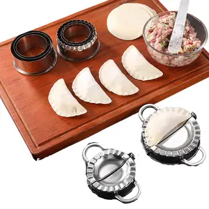 Best Stainless Steel Mold Kitchen Dumpling Press Dumpling Maker Dumpling Mold Dough Press Cutter for Kitchen Gadgets