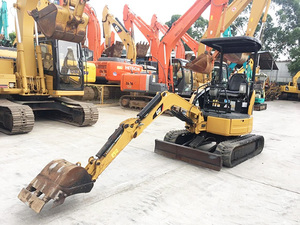 เครื่องขุด302C แมวมือสองได้รับการรับรองจาก EPA และ CE เครื่องยนต์ใช้เวลาทำงานต่ำ - Product Image 5