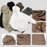 TKAN700 hommes survêtements décontractés piste Jogging ensembles sport tendance couleur unie Logo personnalisé pull à capuche pantalon costume hommes vêtements