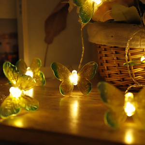 Mariposa Led Cadena de <span class=keywords><strong>luces</strong></span> Hada Baterí<span class=keywords><strong>a</strong></span> Usb Boda Al Aire Libre Habitación de Navidad Guirnalda Decoración Taizhou Luz de Navidad - Product Image 4