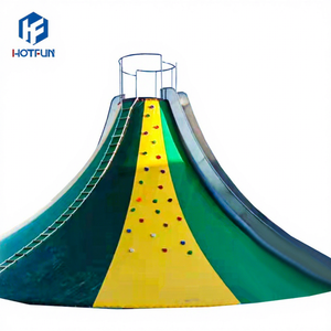 Attraction de parc d'attractions HotFun, vente chaude, prix d'usine, certifiée CE, escalade sur roche volcanique, capacité de 16 à 36 personnes, extérieur - Product Image 1