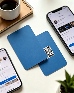 Carte PVC RFID réutilisable en époxy/acrylique avec puce N215, mini code QR, 13,56 MHz, étanche, couleur personnalisée CMYK - Product Image 5