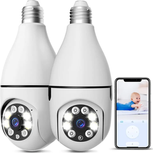 Caméra Ampoule Intelligente Tuya Mini Wifi A6 2MP 3MP E27 Couleur Intégrale pour Sécurité Domestique et Surveillance Bébé & Caméra IP - Product Image 6