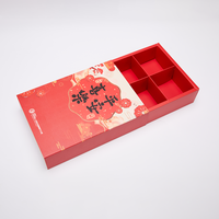Coffret Cadeau d'Entreprise Personnalisé de Luxe avec Estampage Or, Emballage en Carton, Boîte Coulissante en Papier avec Plateau Diviseur