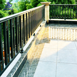 Rampe de véranda en métal facile à installer pour balcons et cours extérieurs de bâtiments commerciaux, balustrades en aluminium - Product Image 2