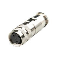 Connecteur en laiton étanche M16 IP67 2-24P, fiche aviation femelle/mâle pour applications automobiles et aérospatiales