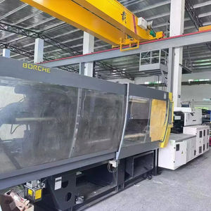 Máquina de Moldeo por Inyección de Botellas de Plástico PET Usada, BORCHE BS320, 320 Toneladas, Horizontal, con Motor PLC y Bomba - Product Image 1