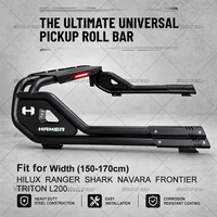 Arceau de sécurité universel en acier pour pick-up avec éclairage latéral pour Hilux Ranger Dmax Navara D40 Strada pour arceau de sécurité universel