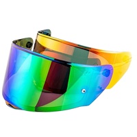 Visières LS2 pour casques de moto FF320 Stream, FF353 Rapid, FF328, FF800 – Lentilles de rechange originales noires, iridium, argentées